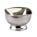 Elegance 4 1/2" Stainless Steel Square Bowl